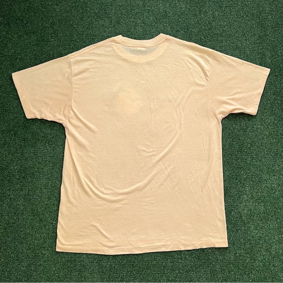 Vintage 80s Myrtle Beach Nature Ocean DISTRESSED T Shirt Size L 21.5X28.5 - Picture 8 of 11